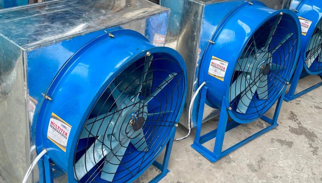 Industrial air circulation fan
